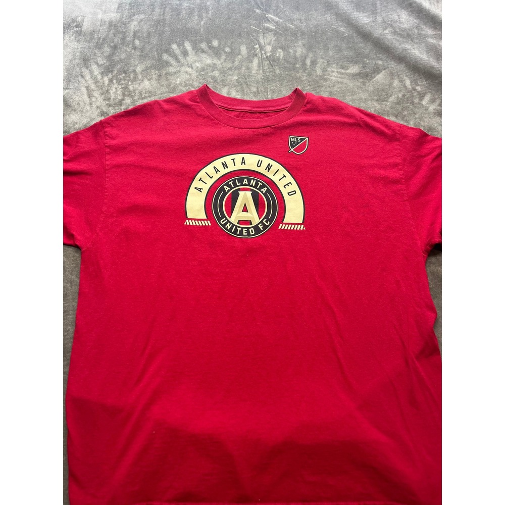 Atlanta United FC MLS Soccer Red Graphic T-Shirt Men's XL